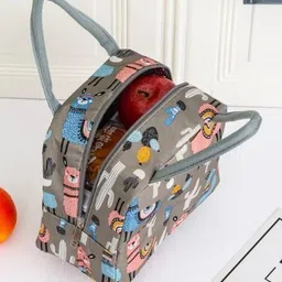 safeseed Lunch Tiffin Bag Box Insulated Thermal for School College Office LB148-Horse Waterproof Lunch Bag image 4