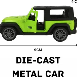 bhuvienterprises Present Mini Thar SUV Die-Cast Metal Toy Car With Openable Doors image 2
