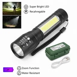 xml Super bright torch light 19 hrs Torch Emergency Light image 1