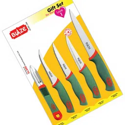 blaze 5 Pc Stainless Steel Knife Set SOFT TOUCH 5 PCS. SET (GH-223)-picture-10