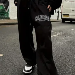 lveorch Women Printed Black Track Pants-picture-23