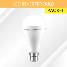 syara 12W Emergency Inverter Bulb, Rechargeable Emergency Led Bulb For Power CutsU52 4 hrs Bulb Emergency Light image 1