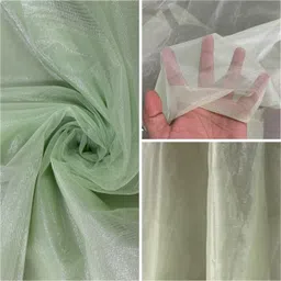 krishnam trends Unstitched Organza Multi-purpose Fabric Solid-picture-18