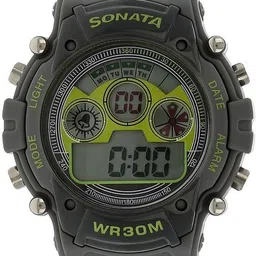 By Sonata Digital Watch - For Men NH77006PP02J image 2