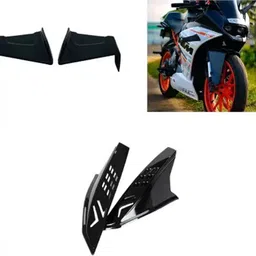 Combo of Bike Wings with Helmet Punk For R15 V-3/V-4 Bike Fairing Kit-image-5