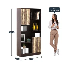 a globia creations Book Shelf in Walnut Finish image 3