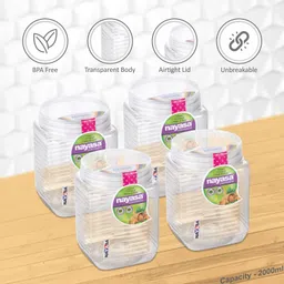 nayasa Plastic Grocery Container- 2.2 L image 3