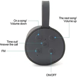 NEELTREDE TG-113 BLUETOOTH SPEAKER WITH USB CABLE AND AUX CABLE 10 W Bluetooth Home Audio Speaker image 2