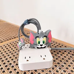 LN KART 3D Cute Tom Cartoon Charger Cover Protector 18W/20W USB-C Power Adapterfor Cable Protector image 5