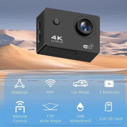 GG PIXLE Premium Action 4K camera Helmet mod Camera 4k20MP Wifi 30M Waterproof Action Camera Sports DV Camcorder Sports and Action Camera image 3