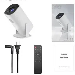 Amya Nature Android 11.0 Smart Projector, 1080P & 4K Support, 2X Brighter, 2.4G & 5G Wifi (8400 lm / 1 Speaker / Wireless / Remote Controller) Portable Projector image 2