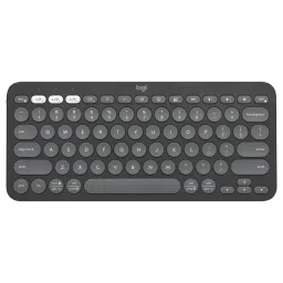 logitech Pebble Keys 2 Bluetooth Wireless Keyboard with Multi Device Pairing (10 Customizable Keys, Tonal Graphite)-picture-12