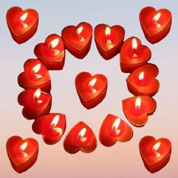 kala decorators Red Candles scented Love Romantic Home Decoration Birthday Anniversary Candle-picture-10