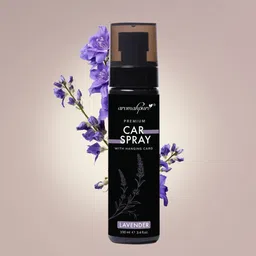 aromahpure Lavender Premium Car Mist with Card | 800+ Sprays Car Air Freshener Perfume Car Freshener Spray image 3