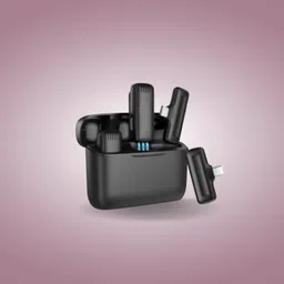 guggu J13 Wireless Microphone, Noise Reduction Lapel Mic For Vlogging and YouTubeB377 Microphone-picture-23