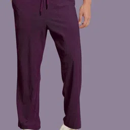 nivedanm Men Solid Purple Track Pants-picture-35