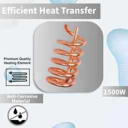 hollyhock Waterproof EP 1500 W Shock Proof Immersion Heater Rod image 3