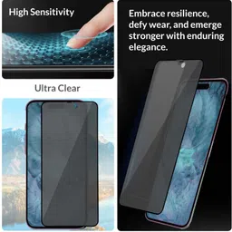 Sprig Edge To Edge Tempered Glass for Apple iPhone 16, iPhone 16 image 4