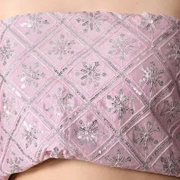 pionex Solid/Plain Bollywood Chiffon, Silk Blend Saree image 5