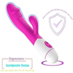 jelberi Female Rabbit Massager *Pink* image 2