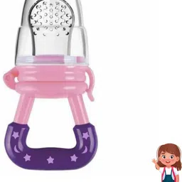 aapni dukan SST Sales Baby Food And Fruit Nibbler & Pacifier Teether BPA Free Nibbler BH173 Feeder-picture-19