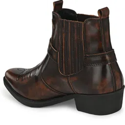 delize Ankle Cowboy Boots For Men image 5
