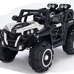 razz bazz 2188 Red 4X4 Monster Wheel (1-9 Years) Battery ride on Jeep Battery Operated Ride On-picture-33