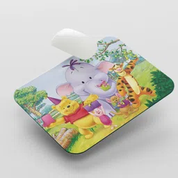 UNIARAWALAS Non-Slip Brain ,Cartoon Mousepad MPM-74 Non Slip Base Mousepad-image-39