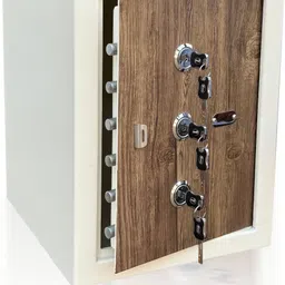 armour 89 Litres Mechancal Safe Locker, With 3 Key Locking System & 6 Live Door Bolt Safe Locker image 1