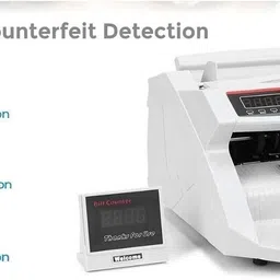Nutts Display Mix Note Value Counting Machine with Fake Note Detection Note Counting Machine image 2