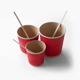 prakritii cultivating green Disposable Stirrers for Beverages Wooden 15 cm Stirrer image 3