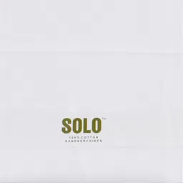 Solo WHITE TO WHITE COTTON ["White"] Handkerchief-picture-26