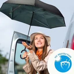 uk enterprise PACK 3 : Double Layer Automatic Inverted Reversible No Drip C Shape Handle Umbrella image 2