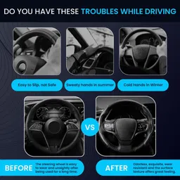 kingsway Steering Cover For Toyota Innova image 2