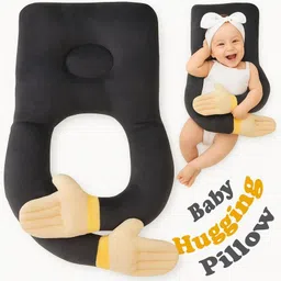 snugnibble "Baby Comfort Hug Pillow – U Shaped Infant Neck & Head Support Pillow" Microfibre Animals Baby Pillow Pack of 1 image 2