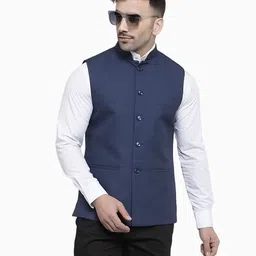 rocksy Solid Men Waistcoat image 3