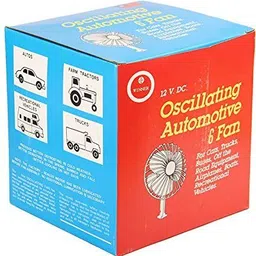 special group Oscillating Fan 6 Inch 12V Automotive For Car/Truck/Auto rickshaw-AKN1354 Car Interior Fan image 4