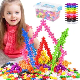 devdarsh Starlink Interlocking Learning Educational Building Block Toys (100+pcs)-picture-13