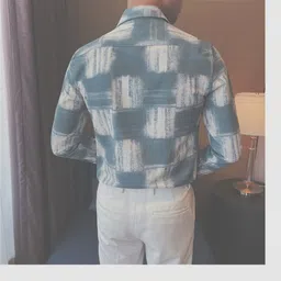 avidura Men Regular Fit Printed Spread Collar Casual Shirt image 2