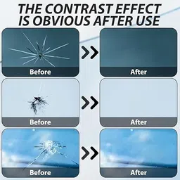 vt enterprise DIY Glass Crack & Chip Fix Tool with Resin & Applicator Windshield Repair Kit image 4