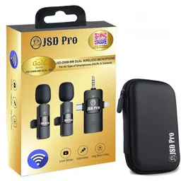 JSD-DWM-999SG -All Types of Smartphone,Dslr & Camcorder Compatible Dual Wireless Microphone-image-4