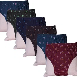 skinsoul Pack of 6 Women Hipster Multicolor Panty-picture-13