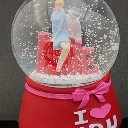 rashmi creation I LOVE YOU , LOVE couple lighting Gifts Polyresine Decorative Showpiece - 8.5 cm-picture-11