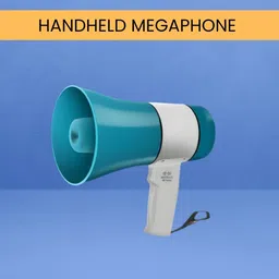 frony King Bhopu with High Volume Speaker, Battery Backup and Recording FeatureW344 Handheld Megaphone and Rechargeable Siren Loudspeaker With USB/Memory CardK273 Outdoor PA System image 1