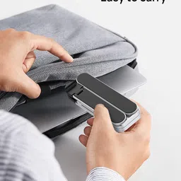 Verilux Adjustable Laptop Riser Aluminum Alloy Desk Stand Portable Anti Slip Laptop Aluminum Laptop Desk Stand Adjustable Folding Laptop Riser Aluminium Desk Stand Laptop Stand with Adjustable Height Compatible with Universal Laptops image 5