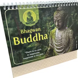 idolsplace Bhagwan Gautam Buddha Destop table calendar new year 2026 2026 Table Calendar-picture-48