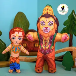 vrindavan Narsimha Prahlad by "Go Vrinda Studio" | Soft Doll - 7 inch image 2