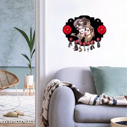 raptech Key Holder for Home|Wooden Key Stand for Wall|Key Hanger|Key hooks (11482) Wood Key Holder image 5