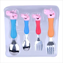 msn peppa pig Stainless Steel Table Spoon Set-picture-21