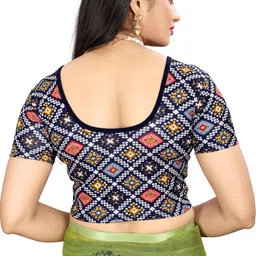 priyanka textiles Round Neck Women Blouse-picture-12